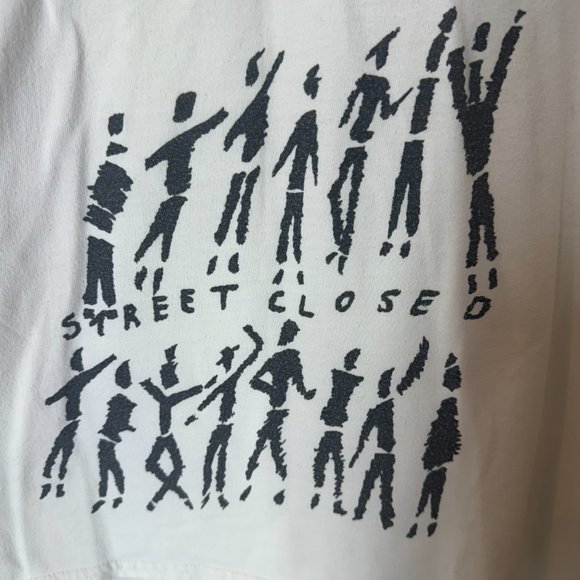 Vintage Women's Street Closed Long Tail Shirt - Picture 10 of 11